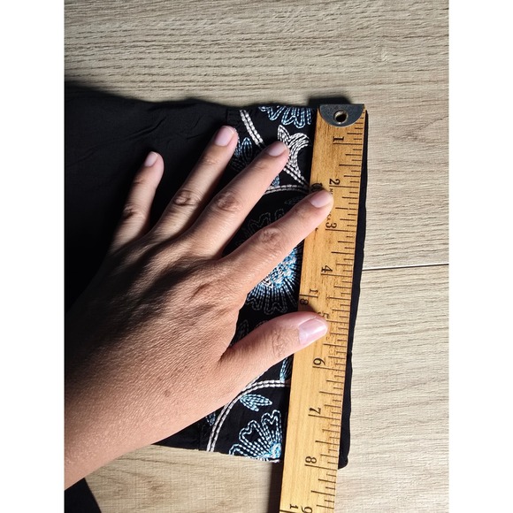 Johnny Was Embroidered Kimono Sleeve Shirt Small lightweight flowy cottagecore - Picture 10 of 14